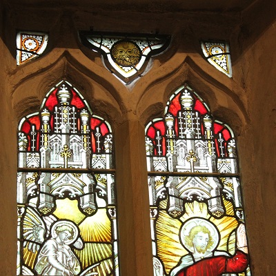 Stained Glass Windows in St Michael and All Angels, Witton Gilbert