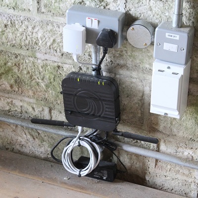 Router and Supply For Wireless Internet at St Mary The Virgin, Walkhampton