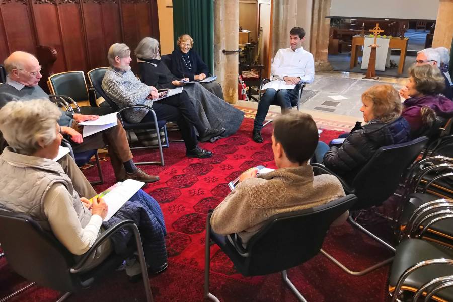 Group study at the Diocese of Bristol