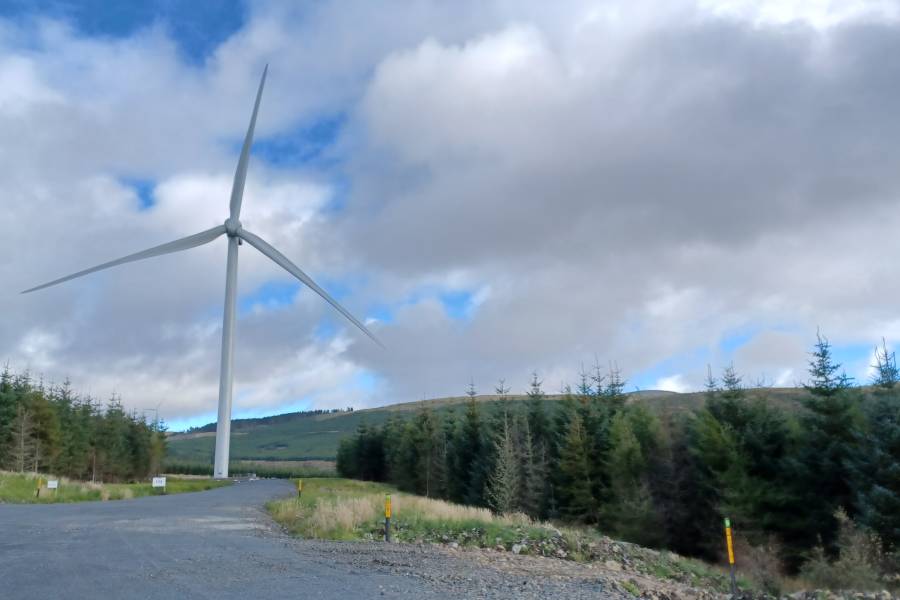 Wind Turbine on Church Commissioners land