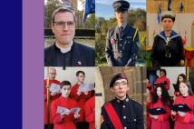 Contributors to the Remembrance Sunday 2021 weekly online service.