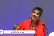 Jasvinder Sanghera speaks at Synod in York 