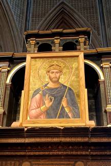 An Orthodox icon of Edward the Confessor