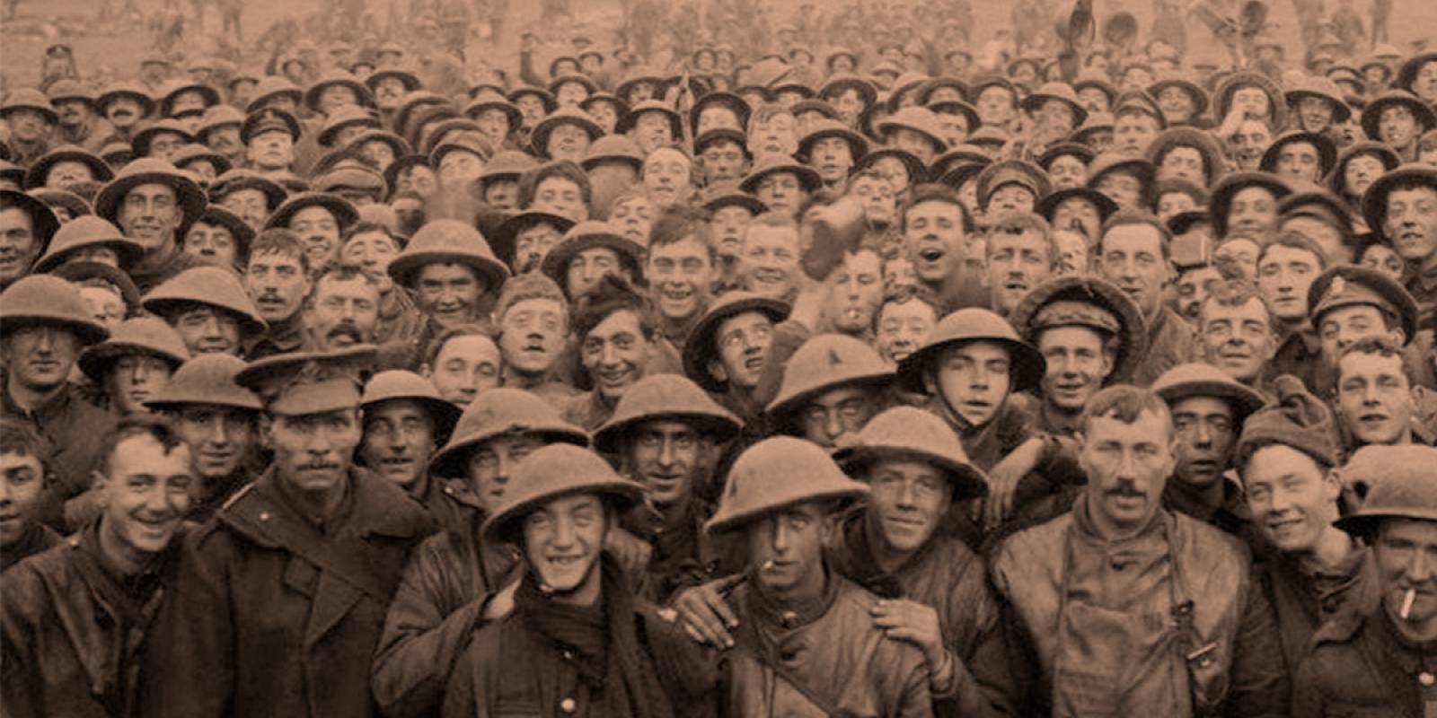 Soldiers at The Somme