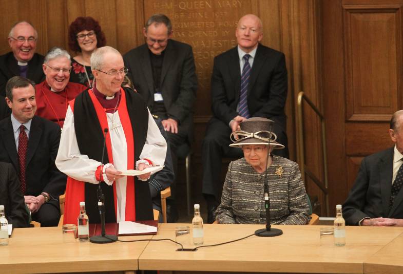 Archbishop Justin and HM The Queen at General Synod
