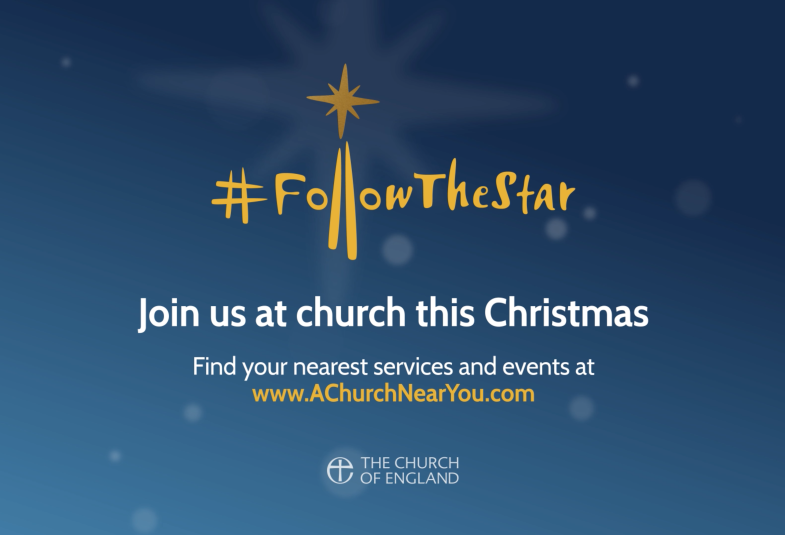 #FollowTheStar and join us at church this Christmas. Find your nearest services and events and www.achurchnearyou.com.
