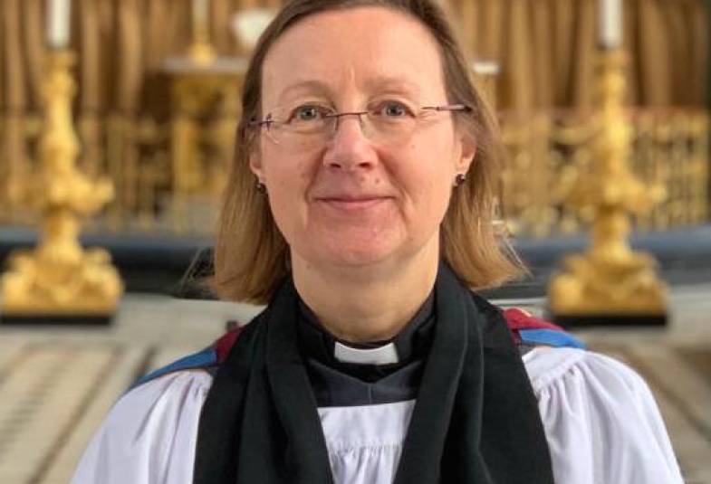 Revd Pat Mann who is the vicar of the Old Royal Naval College chapel in Greenwich 