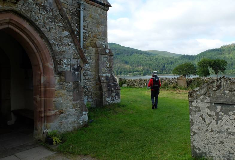 Scanning at the Church of St Bega in Bassenthwaite