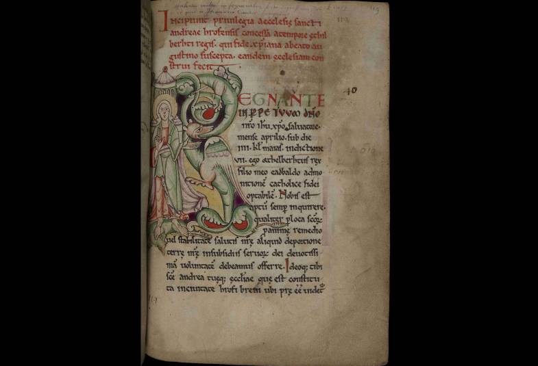 Rochester Cathedral Textus Roffesnsis 