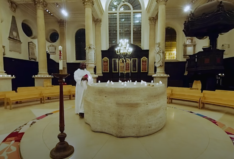The Blessing of the Light service in Virtual Reality.