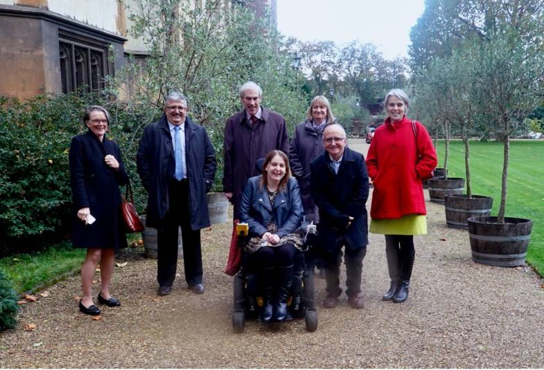 Reimagining Care Commissioners outside of Lambeth Palace.
