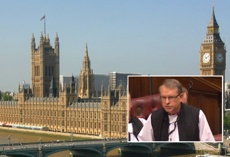 Bishop Paul Butler and the Houses of Parliament