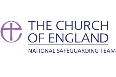 The Church of England logo with National Safeguarding Team written underneath.