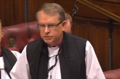 Bishop Paul Butler speaking in the House of Lords