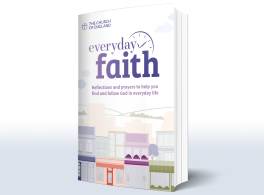 The #EverydayFaith booklet.