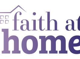 The Faith at home logo.