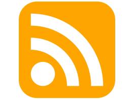 The RSS feed icon.