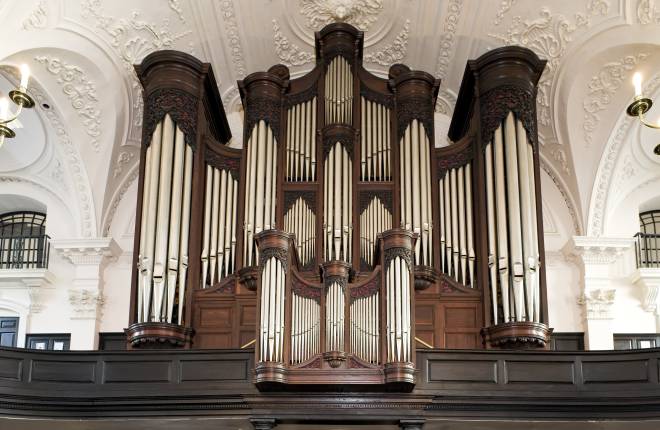 Organ at St Martin-in-the-Fields.