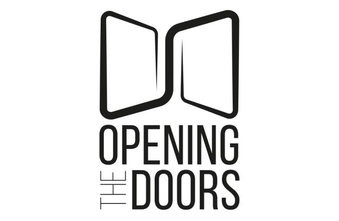 Opening the doors logo.