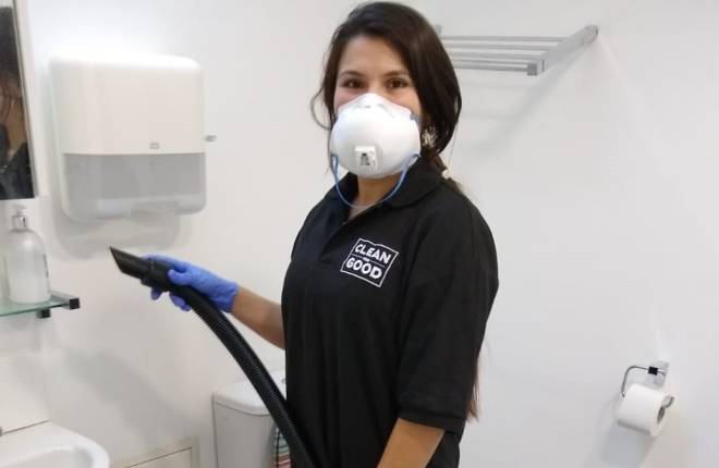 A picture of a cleaner for Clean for Good 