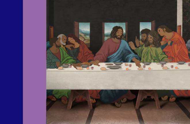 An animated version of The Last Supper