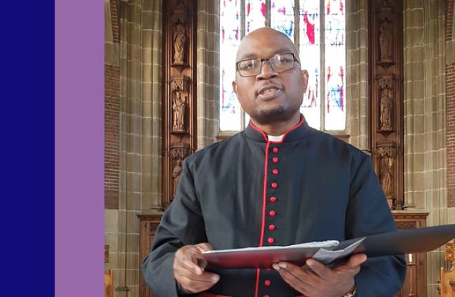 Headshots of Rev Canon Douglas Machiridza