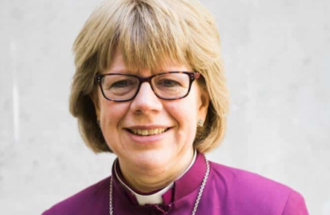 The Bishop of London Sarah Mullally