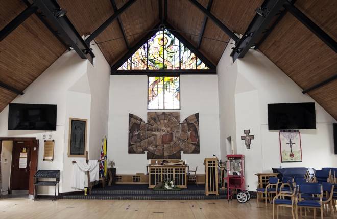 Interior of Croxteth Park church