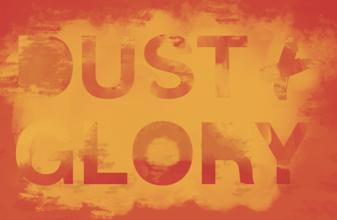 Dust and Glory logo background