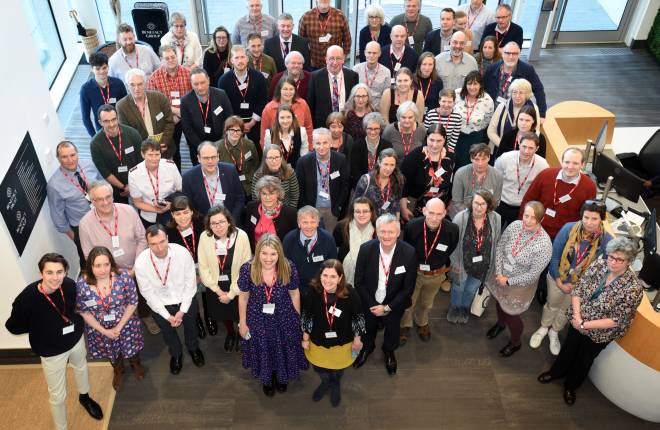 people at the church of england gather at a conference